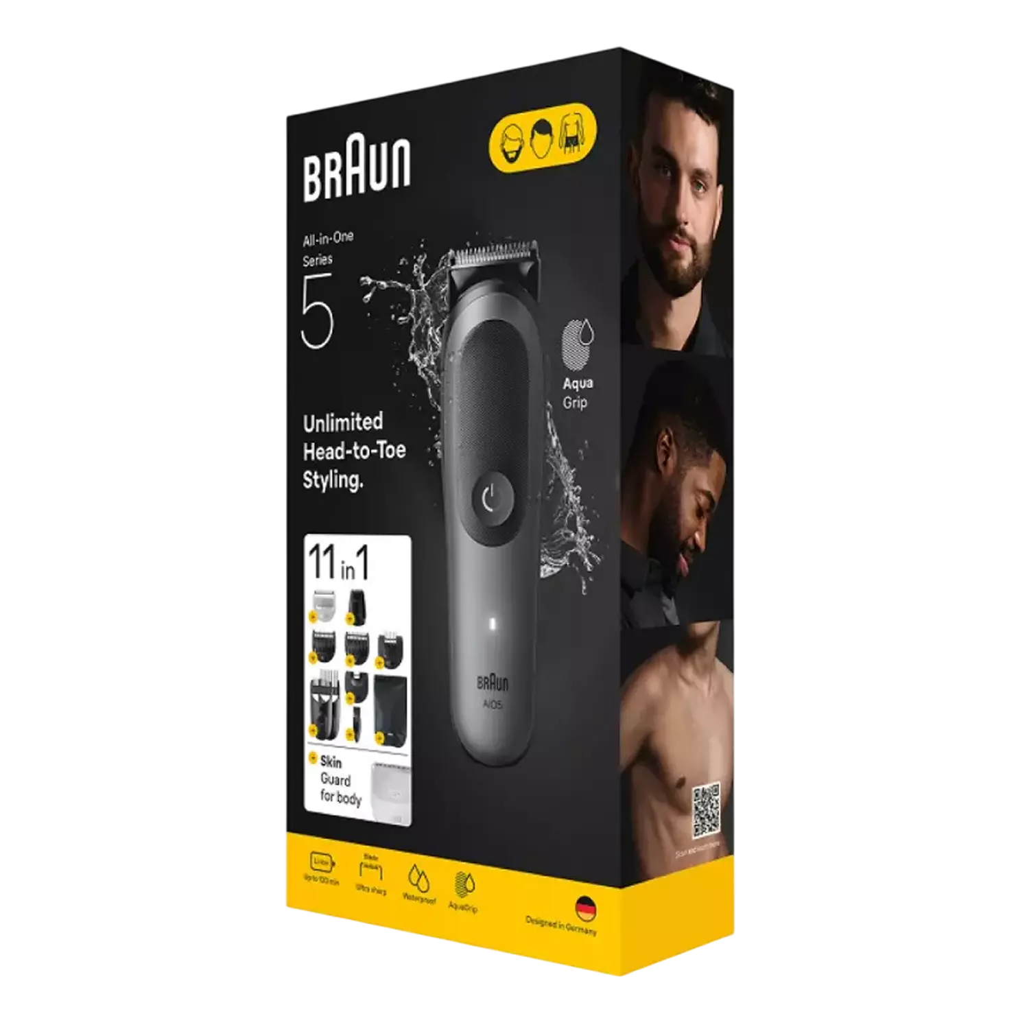 Триммер для бороды, волос и тела Braun / AIO5560 — изображение 3