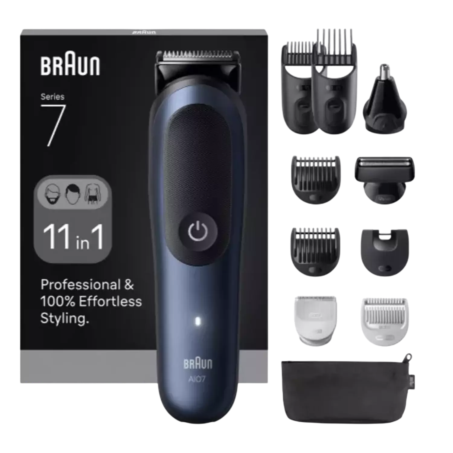 Триммер для бороды, волос и тела Braun / AIO7540 — изображение 3