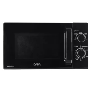 Микроволновая печь Dasa DM20BL-05, Black, 700 Вт, 20 л, Без программ, Поворотные ручки, Нержавеющая сталь, Solo
