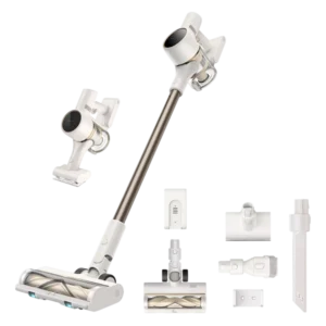 Вертикальный пылесос Dreame R10S, White (VZV22A), Турбощетка, подсветка, 20000 Па, 70 мин, 3 насадки