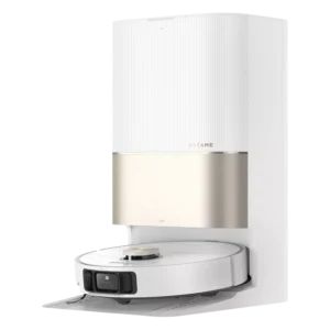 Робот-пылесос Dreame X40 Ultra Complete, White (RLX63CE-2), LiDAR с AI камерой, 12 000 Па, 205 м², Полностью автоматизированная станция