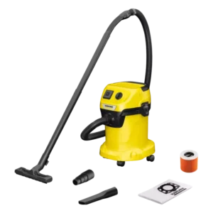 Пылесос хозяйственный Karcher WD 3 P V-17/4/20, Yellow, 1.628-170.0, (встроенная розетка, 17 л, 1000/200 Вт)