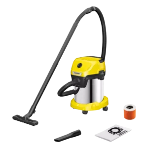 Пылесос хозяйственный Karcher WD 3 S V-17/4/20 , Yellow, 1.628-135.0, (17 л, 1000/200 Вт)