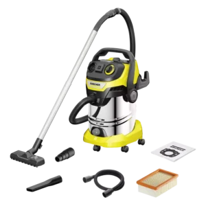 Пылесос хозяйственный Karcher WD 6 P S V-30/6/22/T , Yellow, 1.628-360.0, (встроенная розетка, 30 л, 1300 Вт)