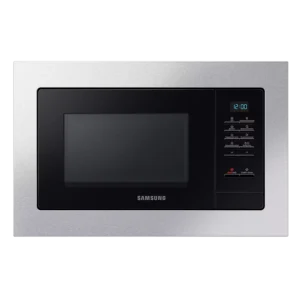 Встраиваемая микроволновая печь Samsung MS20A7013AT/BW, Gray, 850 Вт, 20 л, 4 программы, Электронное управление, Биокерамическая эмаль, Solo