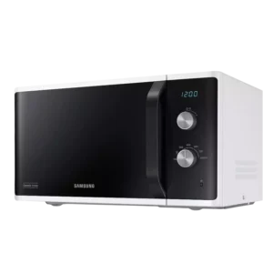 Микроволновая печь Samsung MS23K3614AW/BW, White, 800 Вт, 23 л, Без программ, Поворотные ручки, Биокерамическая эмаль, Solo