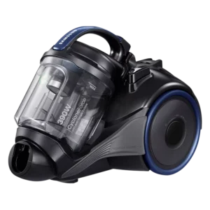 Пылесос контейнерный Samsung VC4100, Blue, VC15K4136HB/EV, (Управление на ручке, 3 насадки, 1,3 л, 1500/390 Вт)